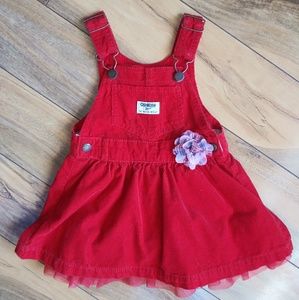 OshKosh Patriotic overall dress